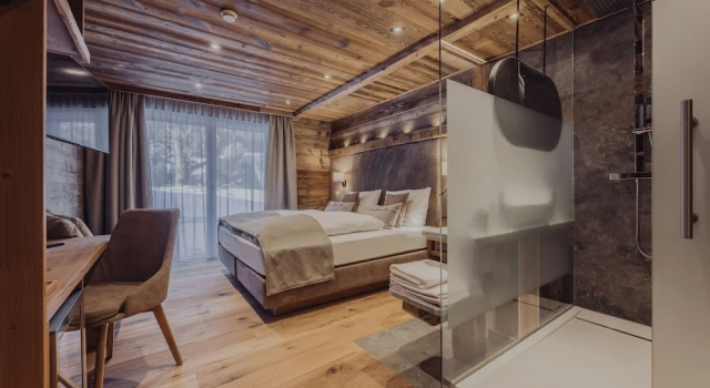 Двухместный номер Standard с балконом Genusshotel Vermala Montafon