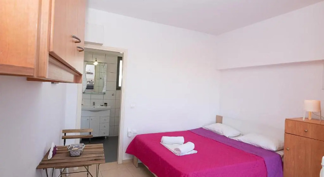 small studio next to the beach