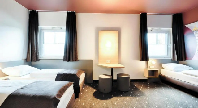 Трёхместный номер B&B HOTEL Wiesbaden-Hbf