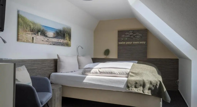 Двухместный номер Standard с видом на море AKZENT Strandhotels Seestern, Delphin & Lachs