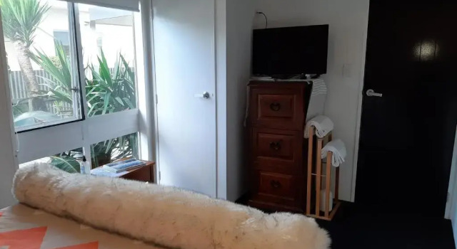 Двухместный номер Deluxe A bit of New York in Whanganui HOME STAY