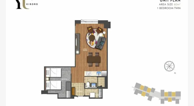 Двухместный номер Economy c 1 комнатой Yu Kiroro, Ski-in Ski-out Luxury Residences