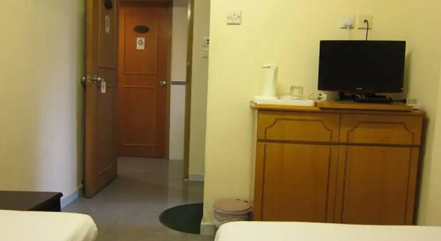 Standardowy dwuosobowy pokój Hao's Inn