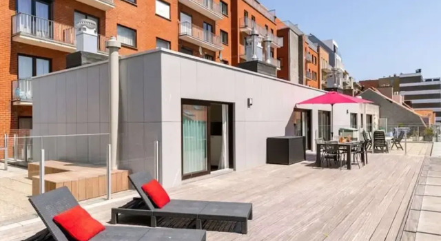 Sunny Apartment in Knokke-heist With big Terrace, Prenota Appartamento Tortuga 