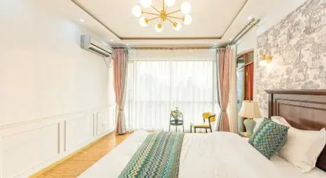 Семейный люкс с 4 комнатами с видом на реку Jingjing Homestay