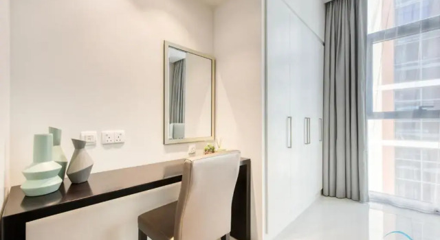 Апартаменты Sleek 1BR Apartment at Celestia Dubai South by Deluxe Holiday Homes