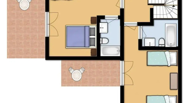 Вилла с балконом Villa Almira Large Private Pool Walk to Beach Sea Views A C Wifi Car Not Required - 2080