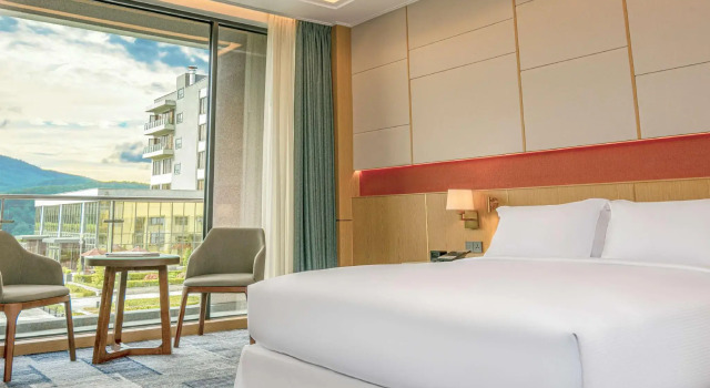 Номер Standard с видом на бассейн Hilton Clark Sun Valley Resort
