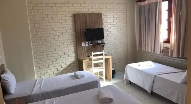 Трёхместный номер Standard OYO Hotel Serras De Goyaz Centro