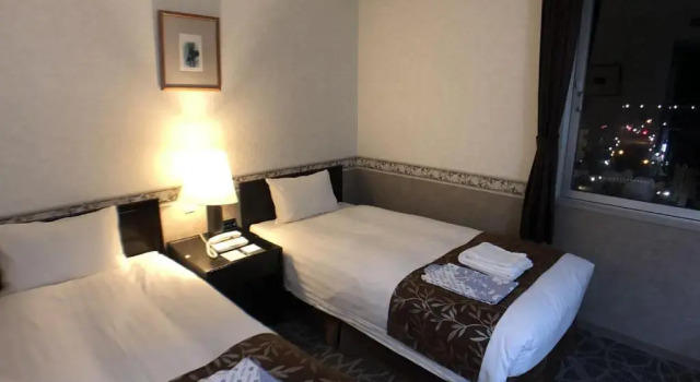 Двухместный номер Standard Hotel Crown Hills Kamaishi
