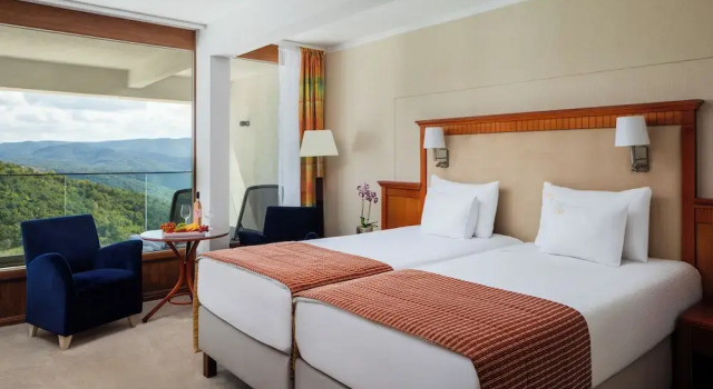 Двухместный номер Superior с балконом и с видом на реку Silvanus Hotel