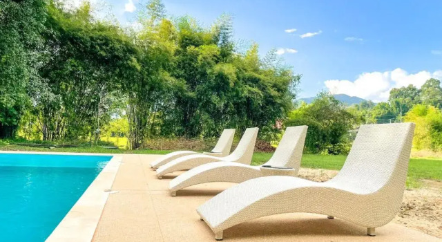 Двухместный номер Standard с видом на бассейн Bamboo Grove Chiang Mai