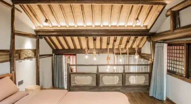 Двухместный люкс Дуплекс Pinheju | Yanyu Cultural Retreat Hot Spring Resort (Dongguan Street Branch)