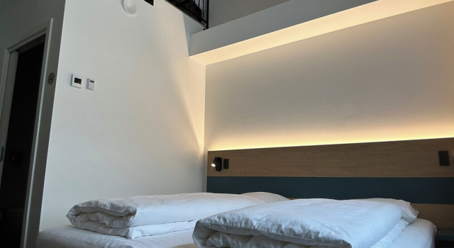 Deluxe quadruple chambre Hotel Aurora