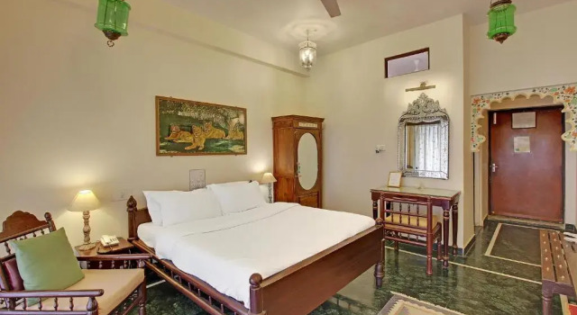 Двухместный номер Deluxe с видом на озеро Lake Pichola Hotel