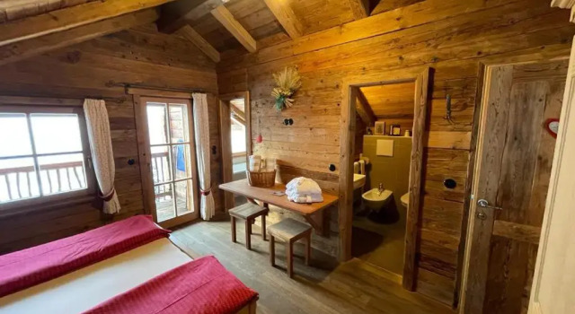 Люкс с балконом Glinzhof Mountain Natur Resort Agriturismo