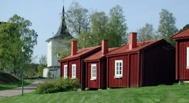 Lövånger Kyrkstad, Book Hotel Hoteller i Lapland Sweden med parkering, Parkering