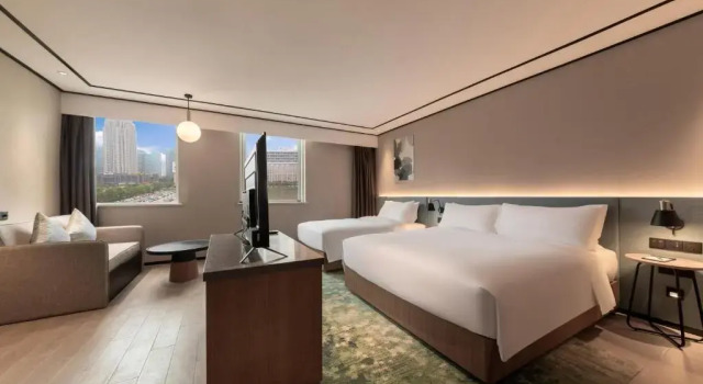 Семейный номер Standard Hilton Garden Inn Nantong Xinghu