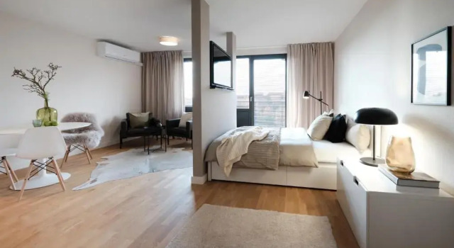 Студия SAXX Apartments Leipzig