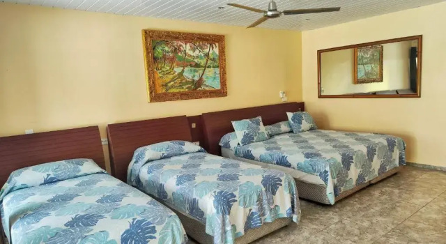 Семейное бунгало с видом на сад Hotel Kaveka