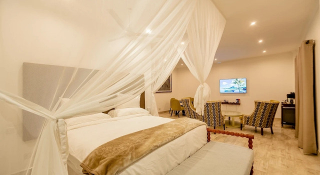 Двухместный номер Deluxe с балконом Zambezi Boutique Guesthouse