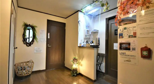 Кровать в общем номере (мужской номер) Hakone Guest House gaku