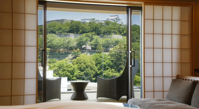 Клубный номер Standard с балконом The Shiroyama Terrace Tsuyama Villa