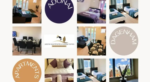 2 Bedroom Apartment at Dagenham , Adonai Serviced Accommodation, Free WiFi and Parking, Varaa Huoneisto Asunnot kohteessa Merseyside, Huoneisto