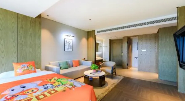 Семейный тент с 2 комнатами Zhichiqingcheng Hotel (Hohhot Wanda International Exhibition Center)