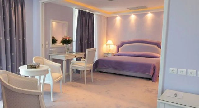 Люкс с балконом и с видом на море Paliria Hotel