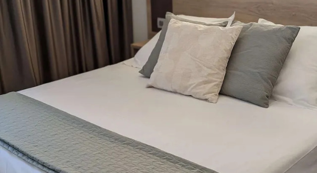 Двухместные апартаменты Standard c 1 комнатой с балконом Kyriad Prestige Residence & Spa Cabourg-Dives-sur-Mer