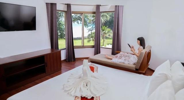 Palmeraiebeach Resort Rayong ปาล์มมาลี บีช รีสอร์ท ระยอง 罗勇棕榈树海滩酒店, Забронировать Курортный отель Кланг провинция Районг