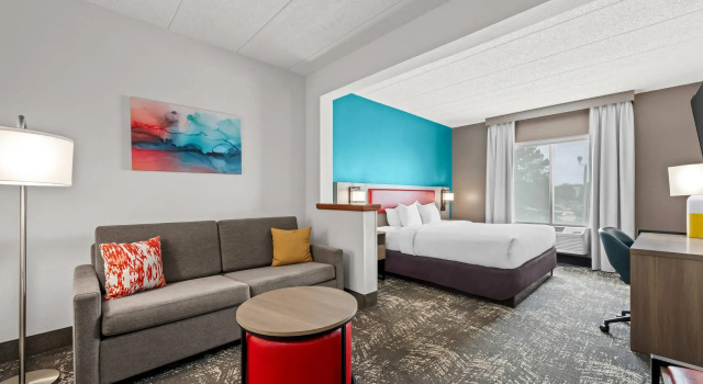 Двухместный люкс Comfort Suites Columbia at Harbison