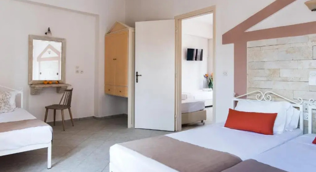 Семейные апартаменты c 1 комнатой с видом на бассейн Ilios Malia Hotel Resort