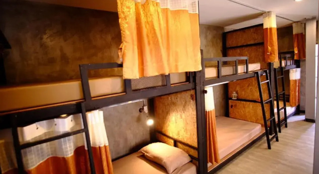 Кровать в общем номере (женский номер) Nap Corner hostel