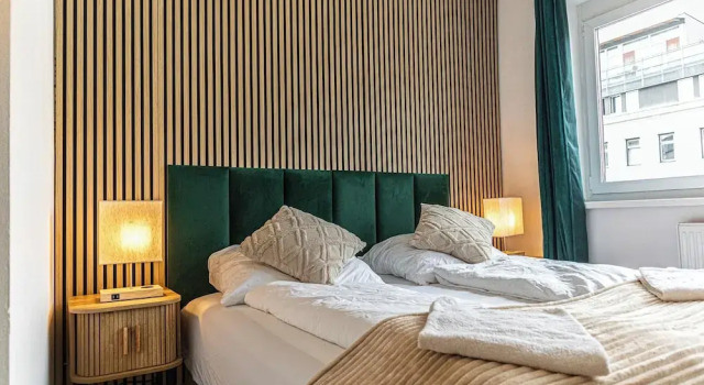 Stylish Modern 1BR 1LR Apartment Vienna, Prenota Appartamento Vienna Austria, vicino a Generali Arena