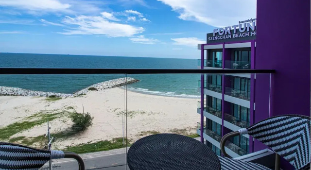 Семейный номер Standard с частичным видом на море Fortune Saeng Chan Beach Hotel Rayong - SHA Plus