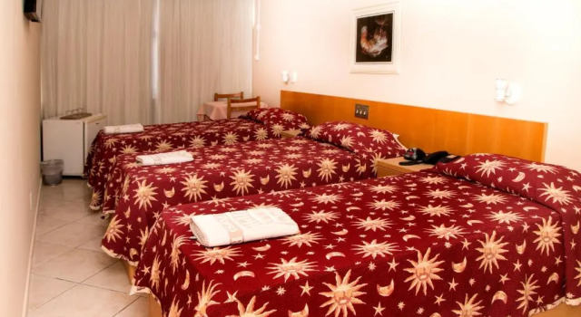 Трёхместный номер Standard Hotel Pouso Real