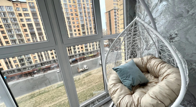 Апартаменты с балконом RentFlat (Рент Флэт) на улице Генерала Маргелова 5/2