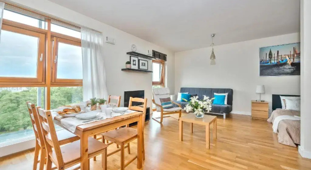 Студия Dworzec Gdanski P&O Apartments