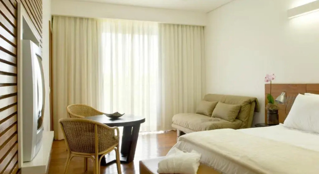 Двухместный номер Deluxe с балконом и с красивым видом из окна Garden Hill Hotel e Golfe