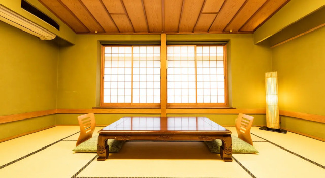 Номер Standard с видом на город Yamadaya Ryokan
