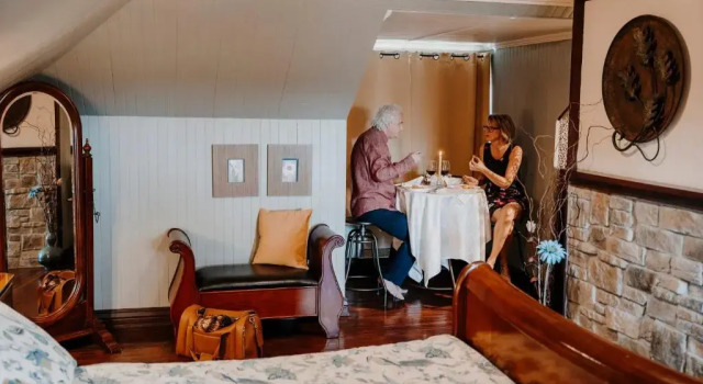 Студия с видом на море Auberge Bruine Océane