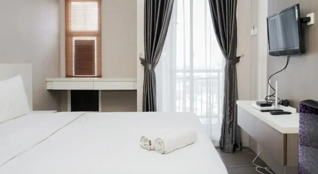Chic Studio At Akasa Pure Living Apartment, Book Apartment Hotels in South Tangerang with a Pool, Swimming Pool