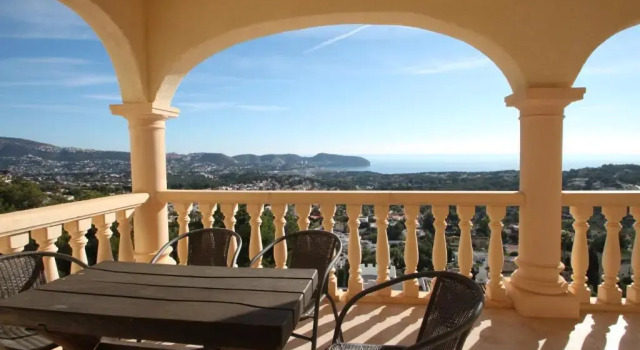 Вилла Mimo - sea view villa with private pool in Moraira-Teulada