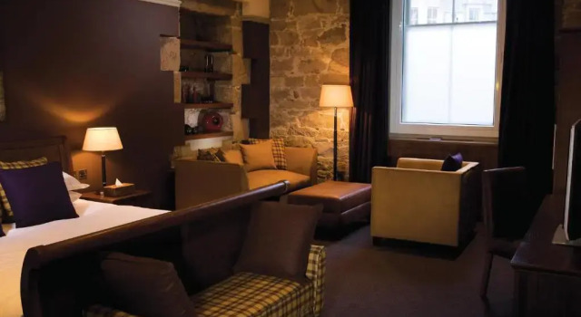 Двухместный номер Deluxe Hotel Du Vin Edinburgh