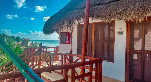 Camera familiare Standard con parziale vista mare Golden Paradise Beach
