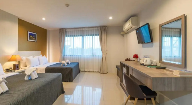 Четырёхместный номер Standard Lada Krabi Residence Hotel - SHA Plus