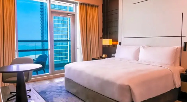 Двухместные апартаменты c 1 комнатой с балконом Hilton Bahrain