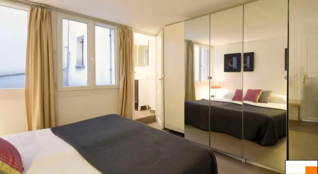 202419 - Elegant apartment for 6 people in the Montorgueil area, Забронировать Апартаменты/квартира 2-й округ: Биржа Париж, рядом с Лувр — Риволи